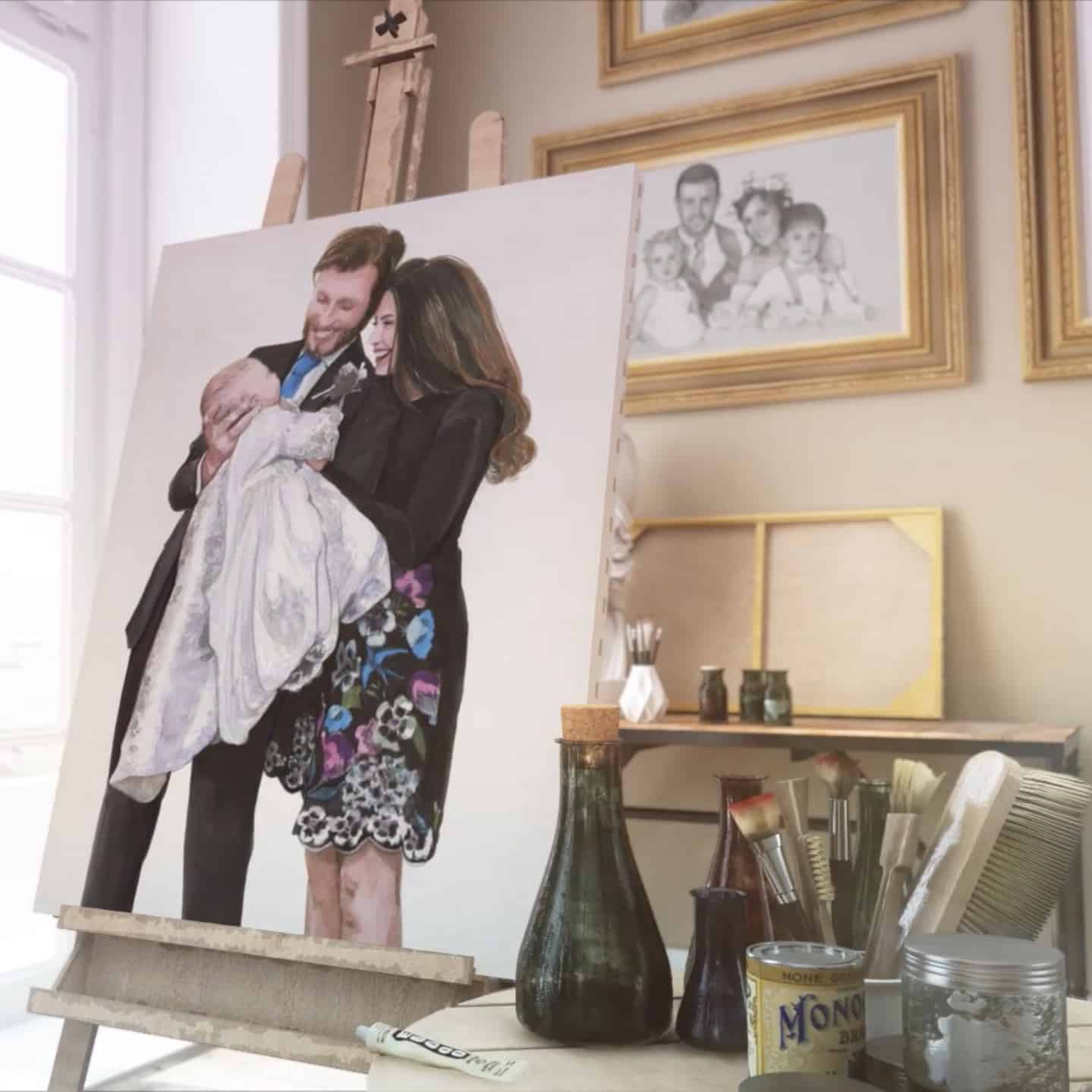 Questions to Ask a Personalised Portrait Artist Before Commissioning